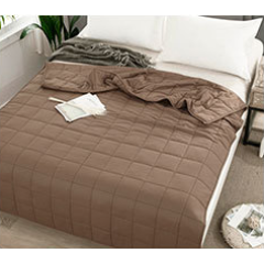 Velvet Weighted Blanket, Crystal Velvet Quilt Cover Soft Sleep Blanket For Adult Decompression Blanket#