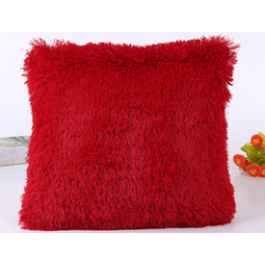 Soft Fur Plush Decorative Pillow Cases For Bedroom/