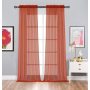 Top Quality Solid Tulle Curtains for Living Room,Modern Bedroom Sheer Voile Curtain#