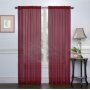 Top Quality Solid Tulle Curtains for Living Room,Modern Bedroom Sheer Voile Curtain#