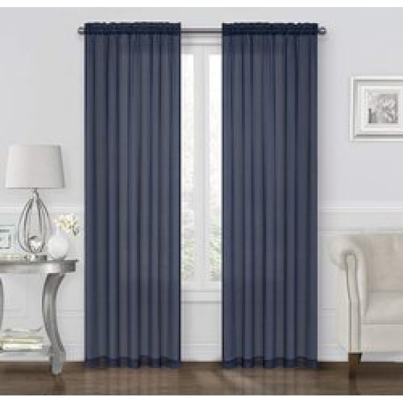 Top Quality Solid Tulle Curtains for Living Room,Modern Bedroom Sheer Voile Curtain#