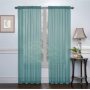 Top Quality Solid Tulle Curtains for Living Room,Modern Bedroom Sheer Voile Curtain#
