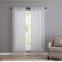 Top Quality Solid Tulle Curtains for Living Room,Modern Bedroom Sheer Voile Curtain#