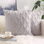 Nordic Home Decor Geometric Housse De Coussin 45*45 Decorative Pillows Cushion Cover Plush Pillow Cover for Sofa Living Room