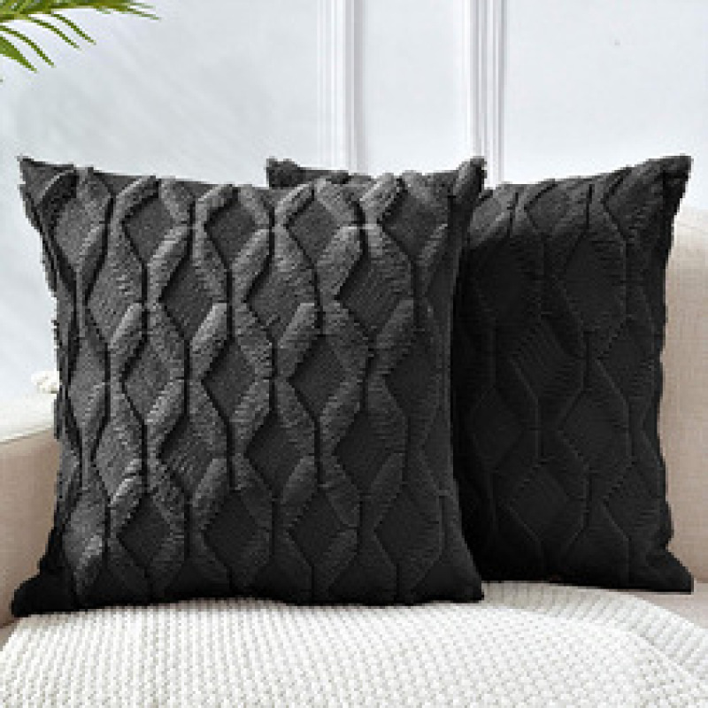 Nordic Home Decor Geometric Housse De Coussin 45*45 Decorative Pillows Cushion Cover Plush Pillow Cover for Sofa Living Room