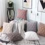 Nordic Home Decor Geometric Housse De Coussin 45*45 Decorative Pillows Cushion Cover Plush Pillow Cover for Sofa Living Room