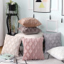 Nordic Home Decor Geometric Housse De Coussin 45*45 Decorative Pillows Cushion Cover Plush Pillow Cover for Sofa Living Room