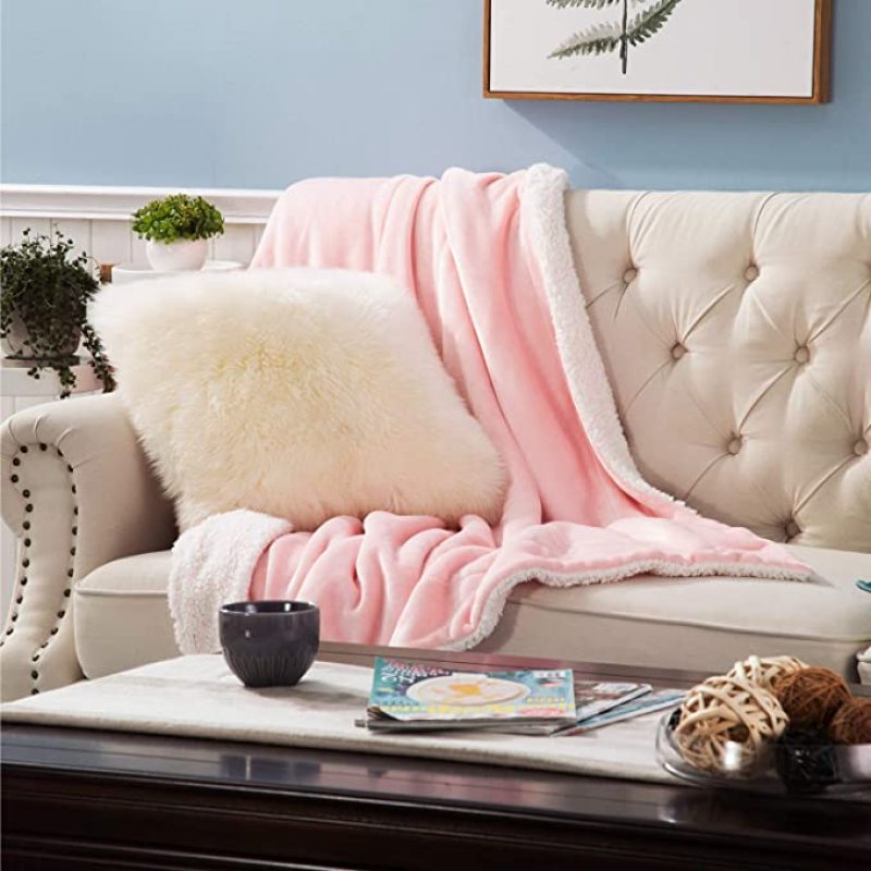 Flannel blankets and throws Adult Thick Warm winter Blankets Home Super Soft duvet cover luxury solid Blankets On twin Bedding