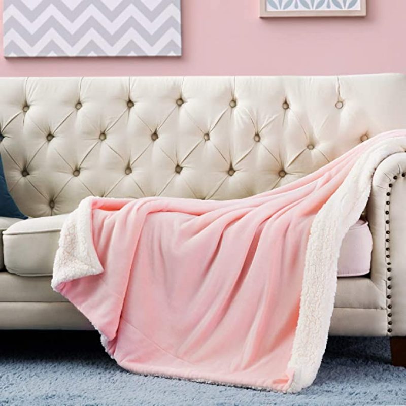 Flannel blankets and throws Adult Thick Warm winter Blankets Home Super Soft duvet cover luxury solid Blankets On twin Bedding