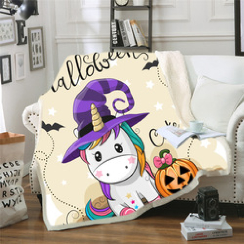 Cute Skull Nikury Blankets Coral Fleece Plush All Season Horror Scary Lightweight Throw Blankets for Bed Travel Bedspread/