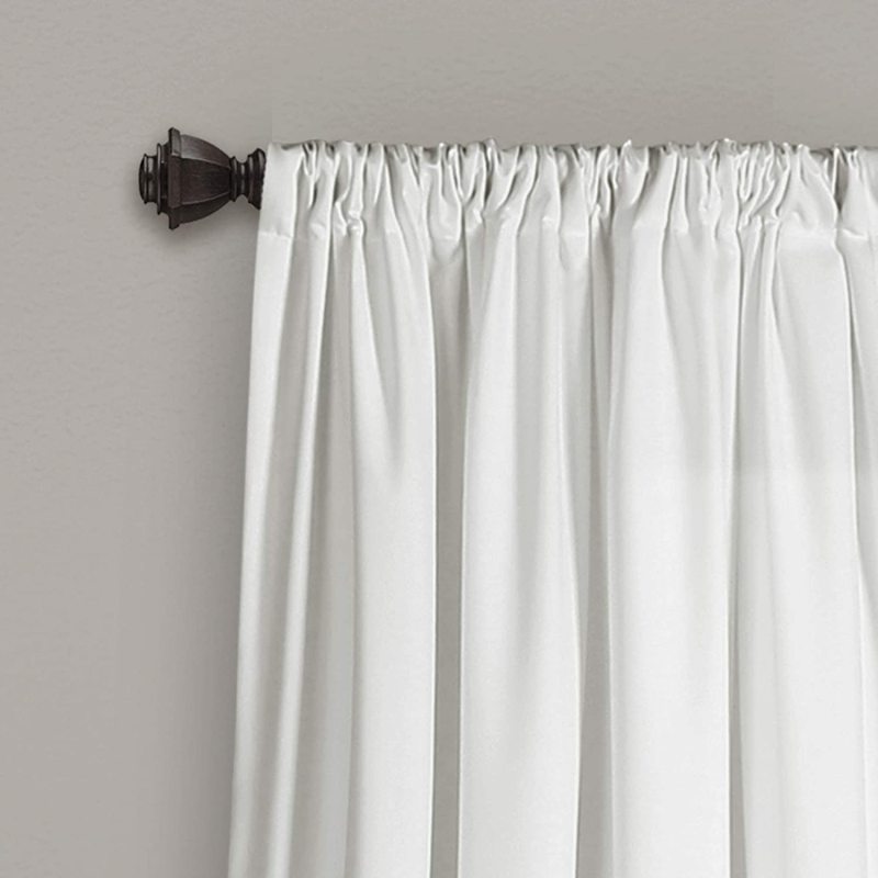 Amazon Top Selling Decoration Lush Curtain, European Home Accessories Ruffle Window Curtain/