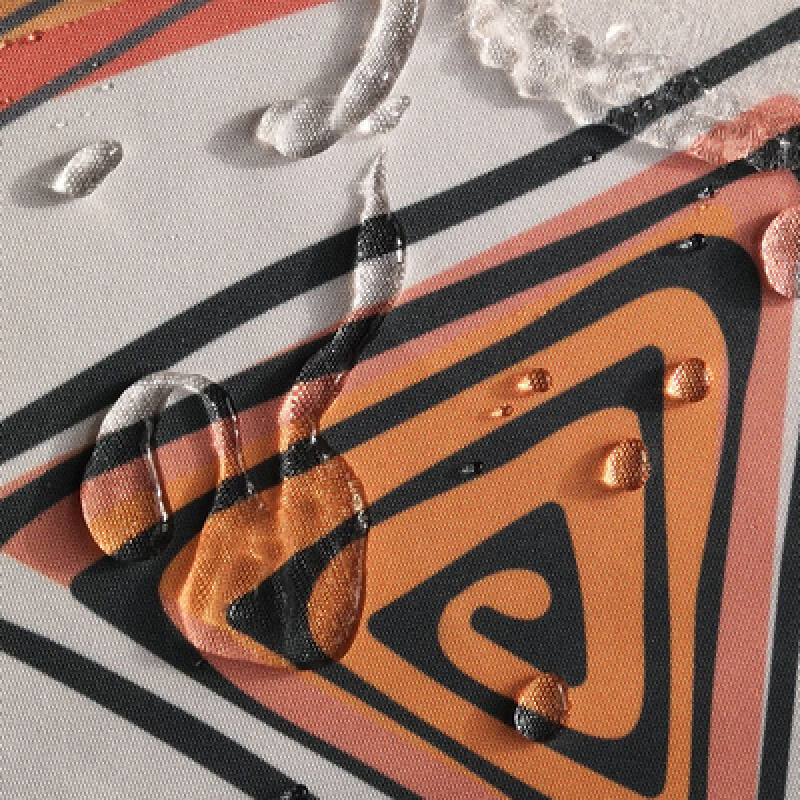 샤워 커튼 타포린 폴리에스터 욕실 곰팡이 방지, 무료 펀칭 샤워 커튼 기하학/