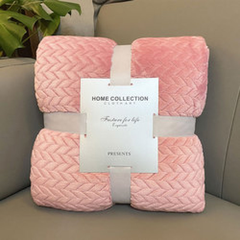 Thick Double-layer Coral Fleece Flannel Soft Warm Air Conditioning Winter Flannel Sherpa Blanket for Bed Sofa Cover Bedspread