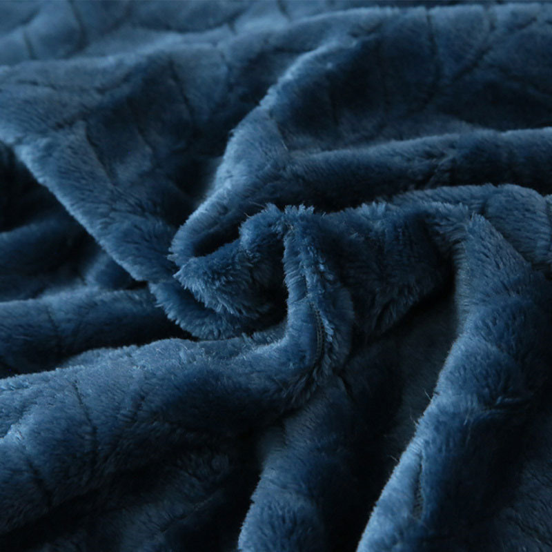 Thick Double-layer Coral Fleece Flannel Soft Warm Air Conditioning Winter Flannel Sherpa Blanket for Bed Sofa Cover Bedspread