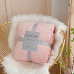 Thick Double-layer Coral Fleece Flannel Soft Warm Air Conditioning Winter Flannel Sherpa Blanket for Bed Sofa Cover Bedspread