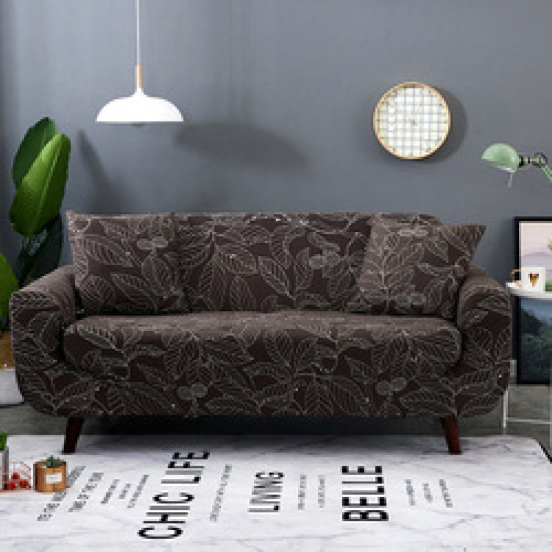 Printed Stretch Slipcovers Protector Elastic Sofa Covers Couch Cover Arm Chair Cover for Living Room 1/2/3/4-seater/