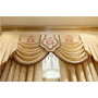 Drapes And Curtains Luxury, European Style Bedroom Home Curtain, Luxury Living Room Curtains With Valance/