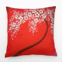 Personality White Bottom Korean Print Pillow Home Soft, 2019 New Small Fresh Fashion Cotton Sofa Cushion Bicycle /