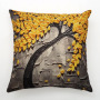 Personality White Bottom Korean Print Pillow Home Soft, 2019 New Small Fresh Fashion Cotton Sofa Cushion Bicycle /