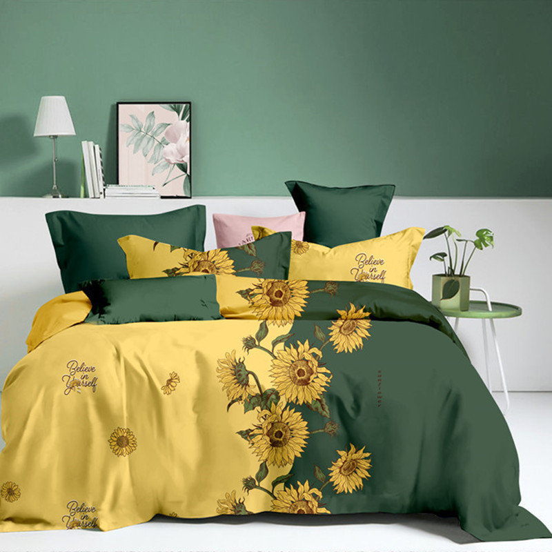 Stock Satin Bed Sheet Sets Bedding,Amazon Sells Chinese-made Bed Sheets/