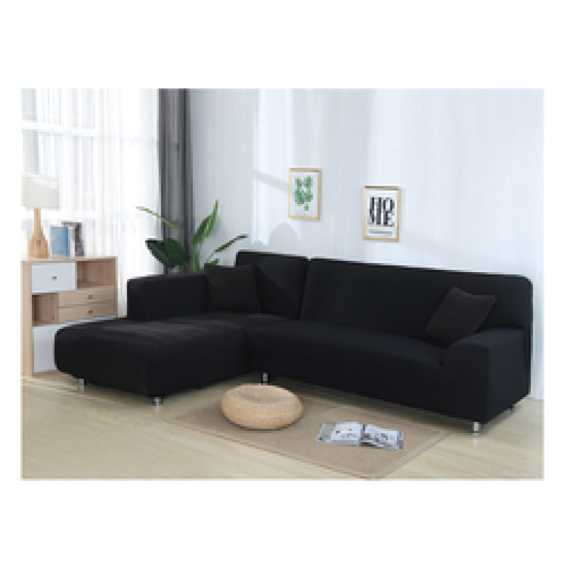 1/2/3seater Recliner Red L Shape Sofa Slipcovers, Fashion Latest Design Solid Cover Sectional Sofa Modern Decorative Plain Dyed