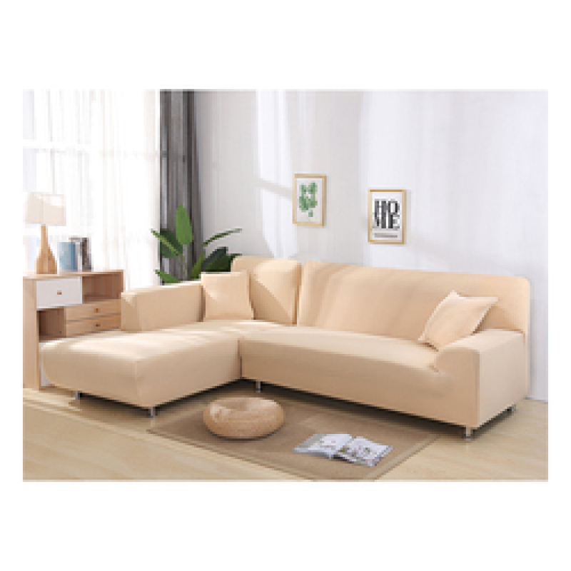 1/2/3seater Recliner Red L Shape Sofa Slipcovers, Fashion Latest Design Solid Cover Sectional Sofa Modern Decorative Plain Dyed