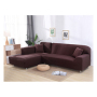 1/2/3seater Recliner Red L Shape Sofa Slipcovers, Fashion Latest Design Solid Cover Sectional Sofa Modern Decorative Plain Dyed
