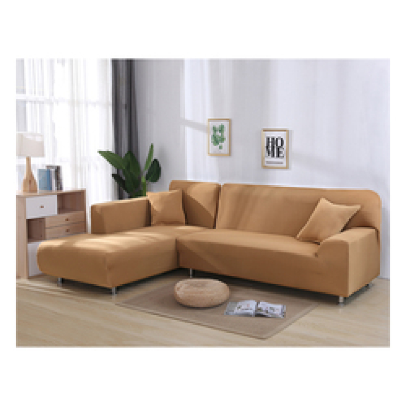 1/2/3seater Recliner Red L Shape Sofa Slipcovers, Fashion Latest Design Solid Cover Sectional Sofa Modern Decorative Plain Dyed