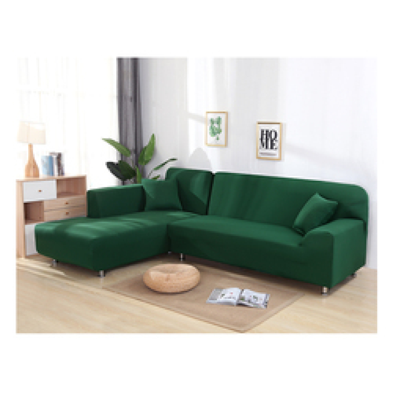 1/2/3seater Recliner Red L Shape Sofa Slipcovers, Fashion Latest Design Solid Cover Sectional Sofa Modern Decorative Plain Dyed