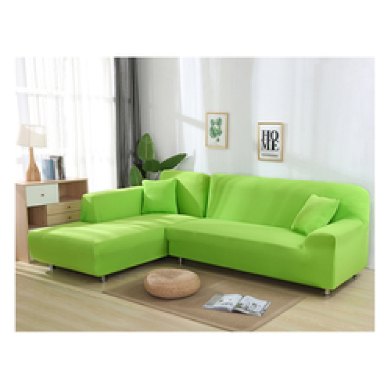 1/2/3seater Recliner Red L Shape Sofa Slipcovers, Fashion Latest Design Solid Cover Sectional Sofa Modern Decorative Plain Dyed