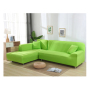 1/2/3seater Recliner Red L Shape Sofa Slipcovers, Fashion Latest Design Solid Cover Sectional Sofa Modern Decorative Plain Dyed