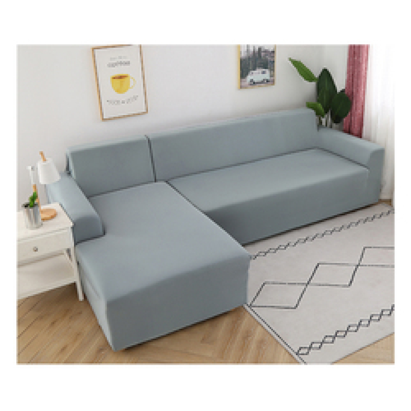 1/2/3seater Recliner Red L Shape Sofa Slipcovers, Fashion Latest Design Solid Cover Sectional Sofa Modern Decorative Plain Dyed