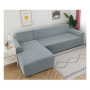 1/2/3seater Recliner Red L Shape Sofa Slipcovers, Fashion Latest Design Solid Cover Sectional Sofa Modern Decorative Plain Dyed