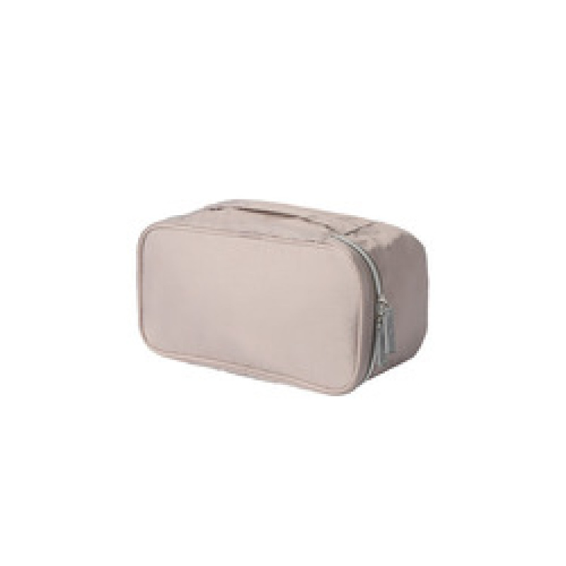 Simple and versatile Polyester 28*14*12cm high-capacity Bra organizer makeup Underwear storage bag for travel business trip