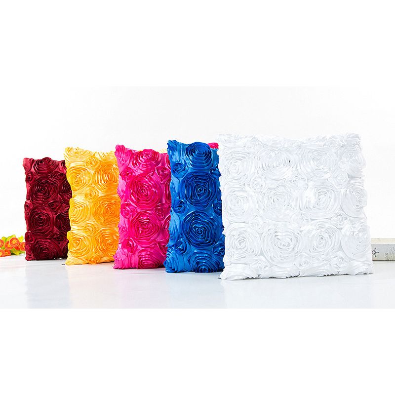 Flower  Cushion Cover, Luxury Cushion Cover 40X40/