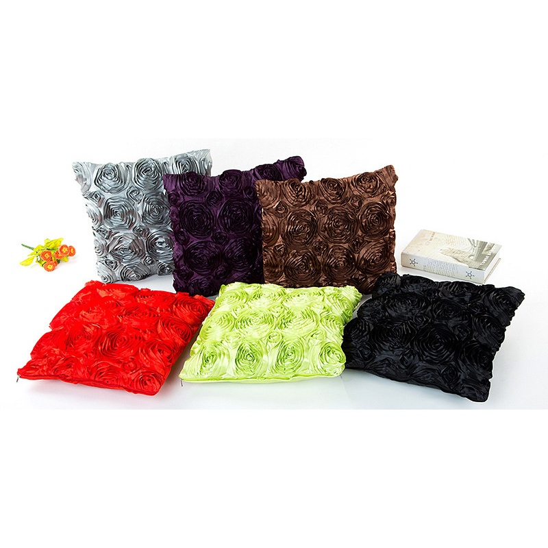 Flower  Cushion Cover, Luxury Cushion Cover 40X40/
