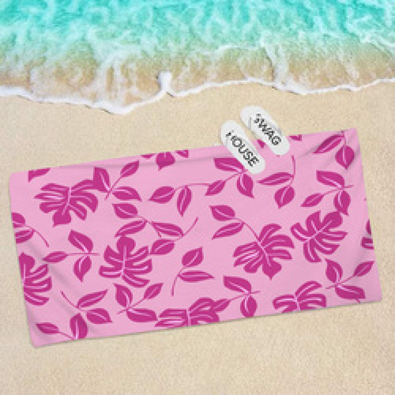 Wholesale  Quick Dry Microfiber Beach Towel, Summer Time Soft Beach Towel/