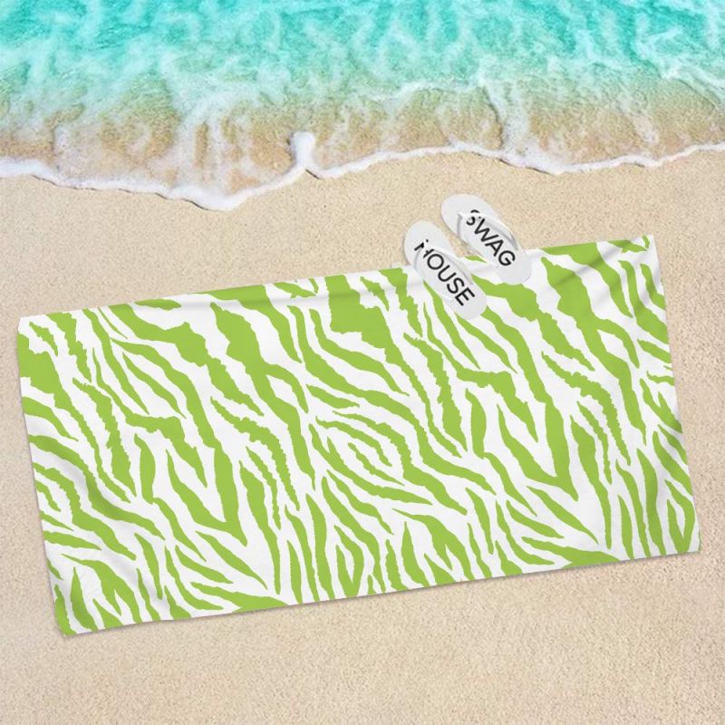 Wholesale  Quick Dry Microfiber Beach Towel, Summer Time Soft Beach Towel/