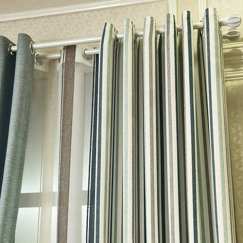 Best selling products bedroom curtains ready made modele de rideaux salon, Contener korean home curtains