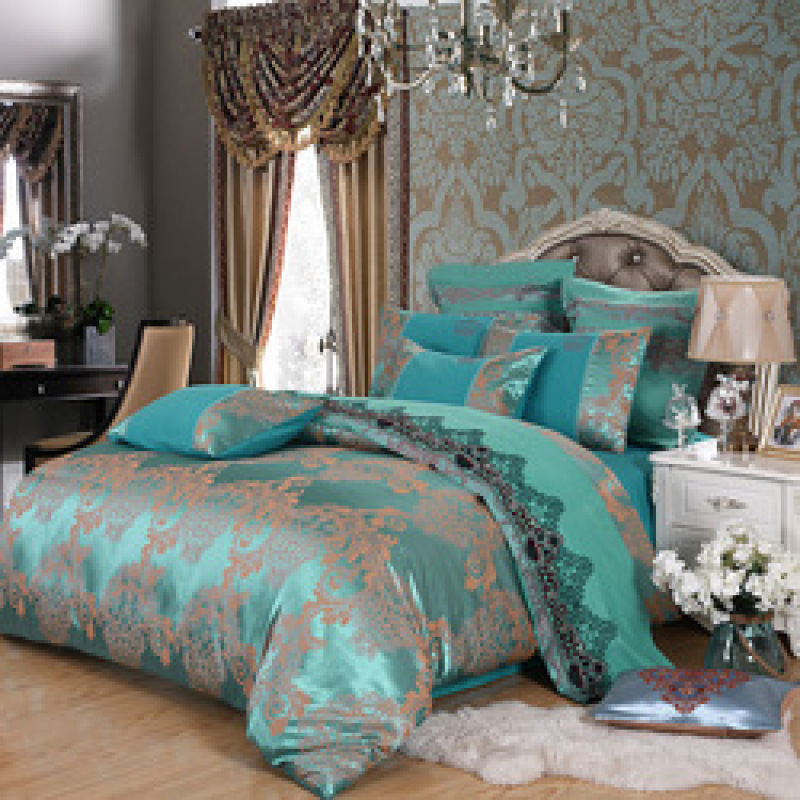 Home Silk Bedding Sets Queen Comforter,Silk Bedding Set 100% Cotton Luxury$