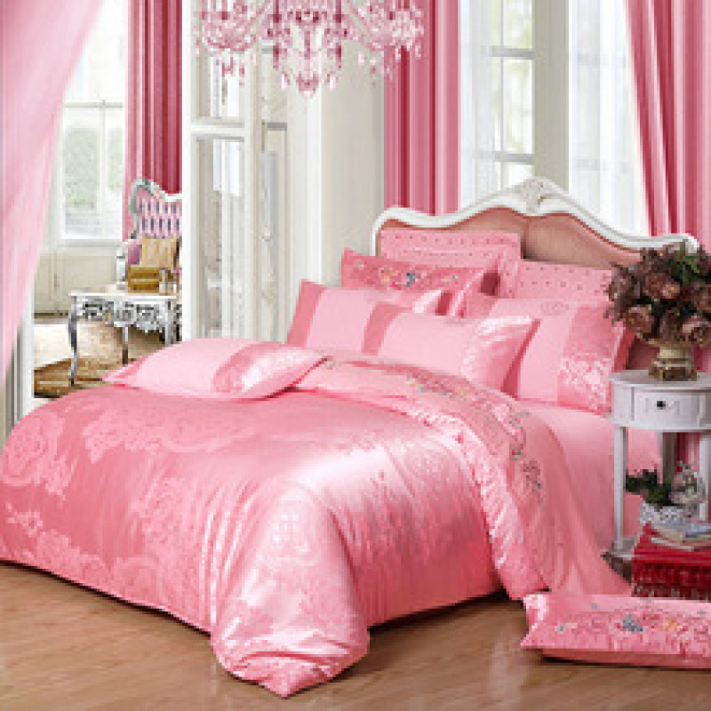 Home Silk Bedding Sets Queen Comforter,Silk Bedding Set 100% Cotton Luxury$