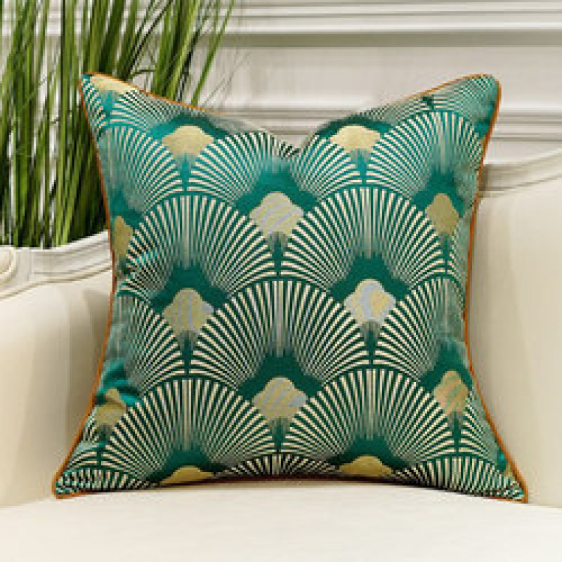 New Chinese Style Postmodernism Custom Sofa Throw Pillow, Living Room Luxury Jacquard Cushion Cover/