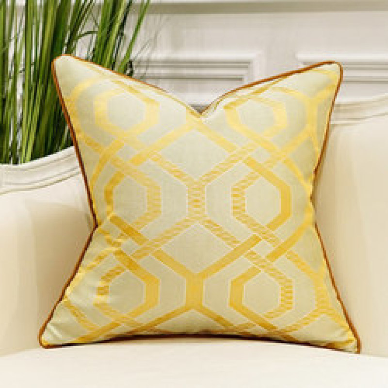 New Chinese Style Postmodernism Custom Sofa Throw Pillow, Living Room Luxury Jacquard Cushion Cover/