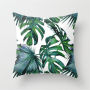 Home Decor Flower Digital Printing Cushion Cover Waterproof, Stock Lots Cushion Cover Fabric Cojines Decorativos/