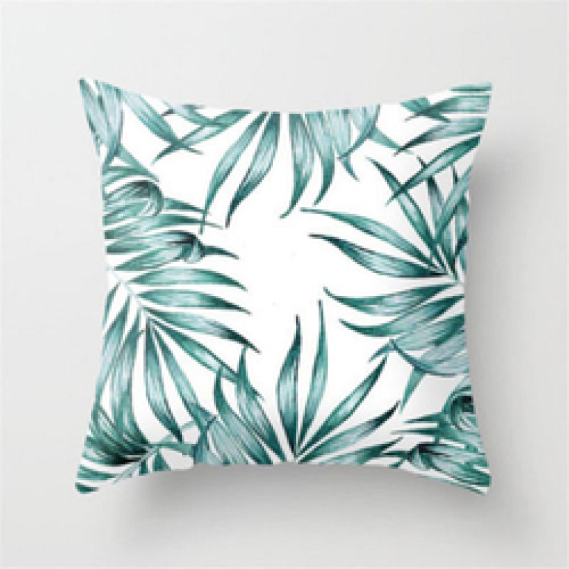 Home Decor Flower Digital Printing Cushion Cover Waterproof, Stock Lots Cushion Cover Fabric Cojines Decorativos/