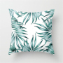 Home Decor Flower Digital Printing Cushion Cover Waterproof, Stock Lots Cushion Cover Fabric Cojines Decorativos/