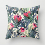 Home Decor Flower Digital Printing Cushion Cover Waterproof, Stock Lots Cushion Cover Fabric Cojines Decorativos/