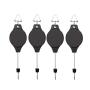 2022 Retractable Plant Hanger with Locking Mechanism Adjustable Plant Pulley Hanger for Garden Baskets Potsand and Bird Feeder