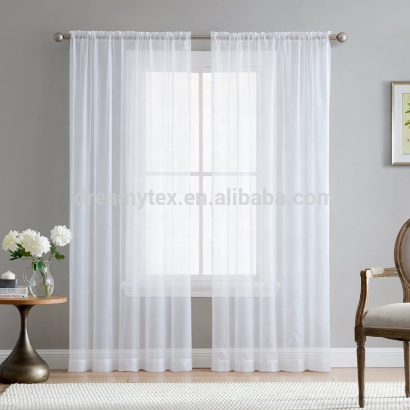 New arrival customizable light sensor tension rods curtins curtain