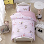 Nursery 4 Piece Suit Bedding Set Baby Bedsheet, 100% Cotton Reactive Printingbedding Sets/